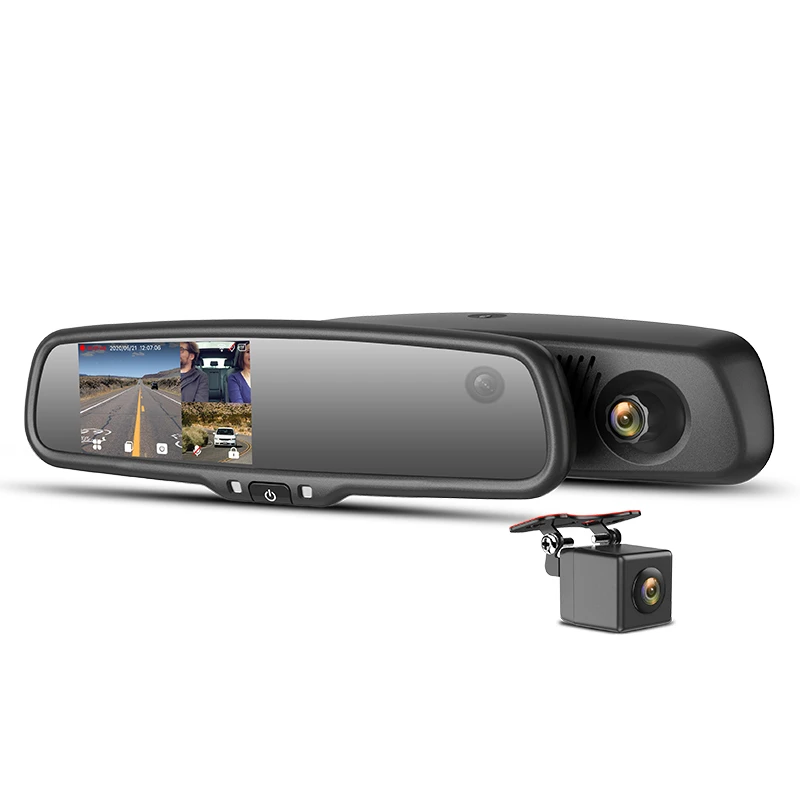 split screen Hyundai anti glare mirror vehicle data recorder collision data recorder