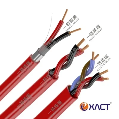 2x1 5 экранированный TC Луженый Медный твердый или многожильный из поливинилхлорида кабель связи