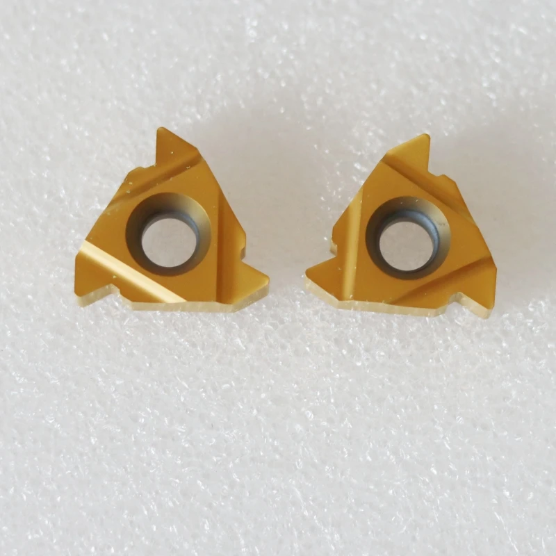 China 22ER IR N60 N55 3.5/4.0/4.5/5.0/5.5/6.0ISO 4.0/5.0/6.0TR Carbide Internal External Thread Inserts CNC Lathe Turning Tool