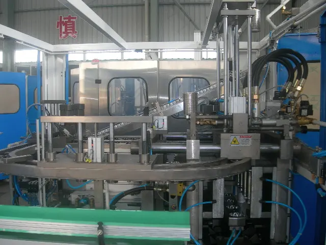 Plastic bottle blow moulding