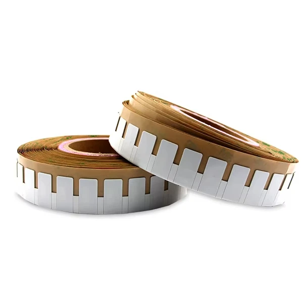 High Quality 30x15x1.25mm chip U8 UHF 902-928mhz RFID Printable soft Anti-metal Label for IT asset tracking
