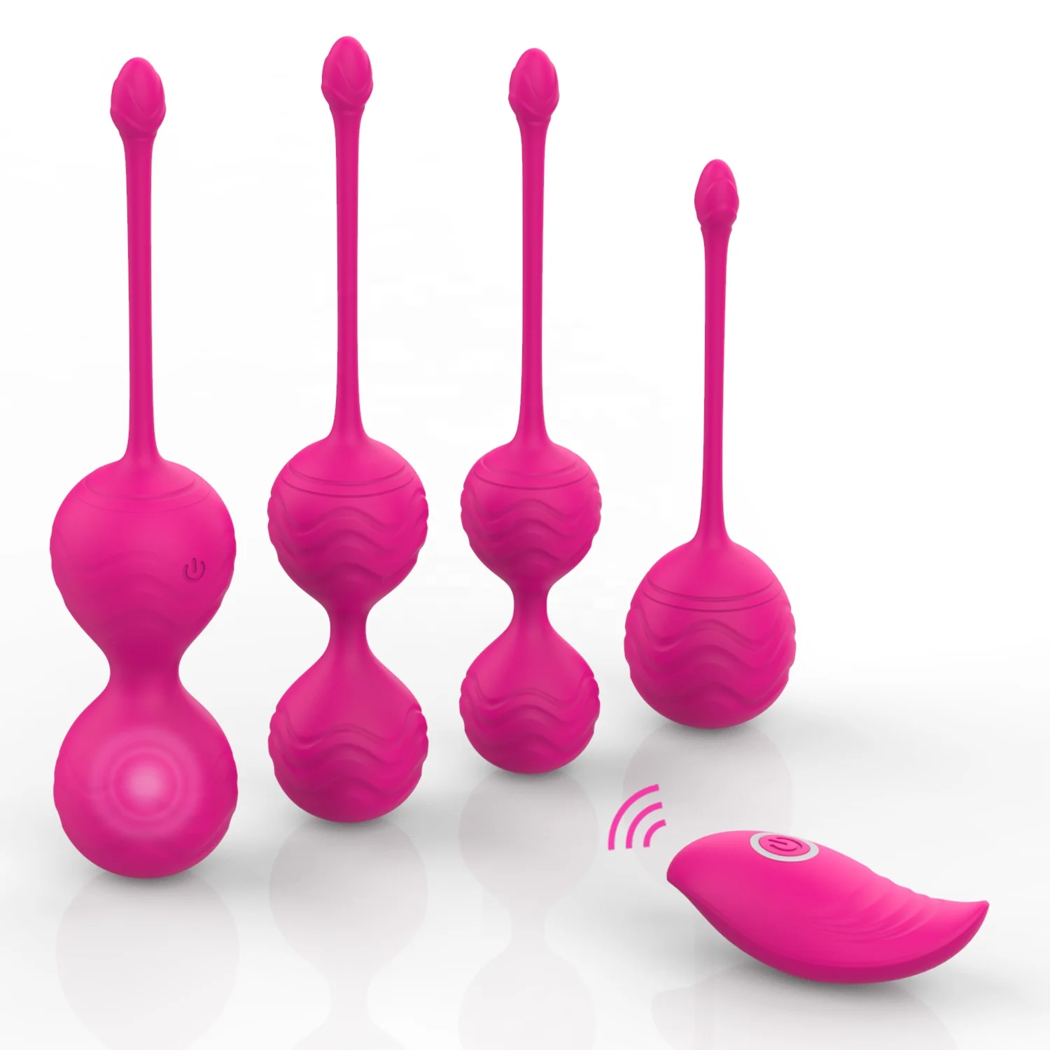 
Yetrun Hot sell Sex Products Smart Balls Set Woman Pelvic Floor Exerciser Medical Soft Silicone Sex Toy Kegel Ben Wa Balls 