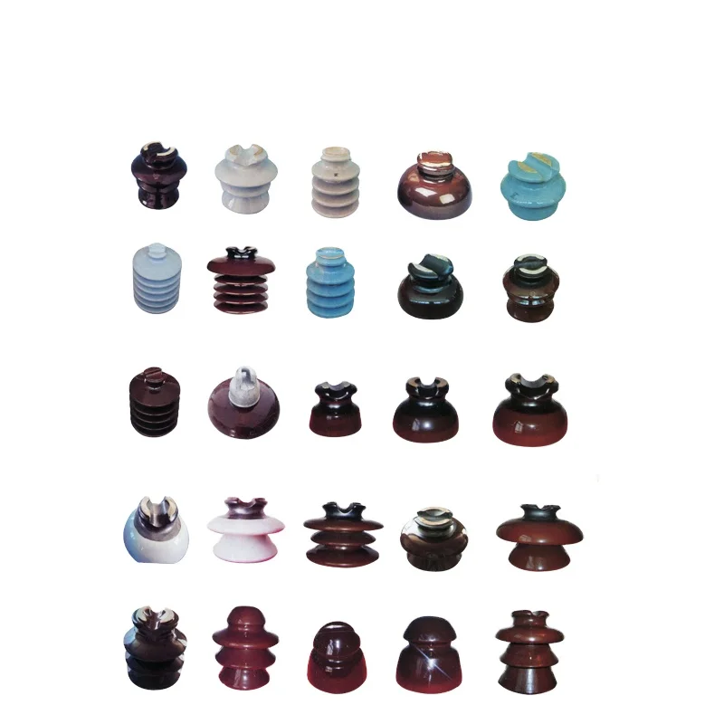 Post porcelain insulator for high voltage and low voltage