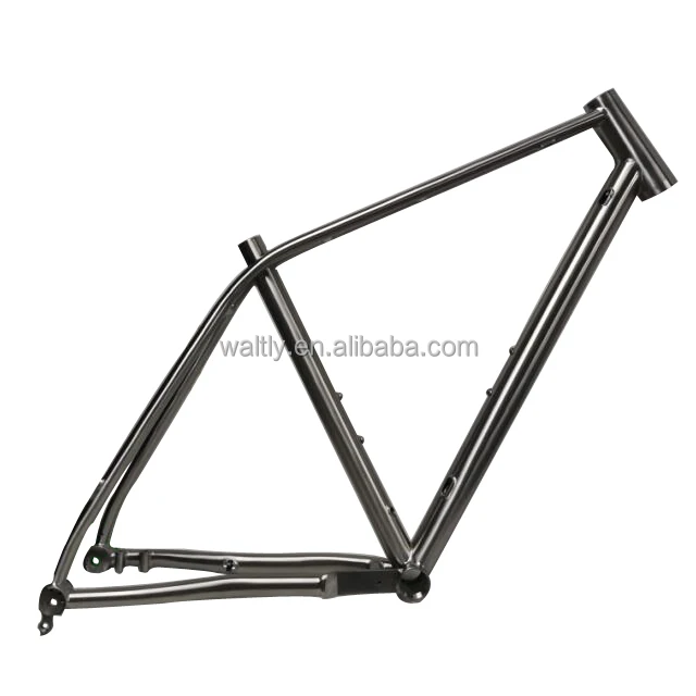 High-end  titanium gravel bicycle frame