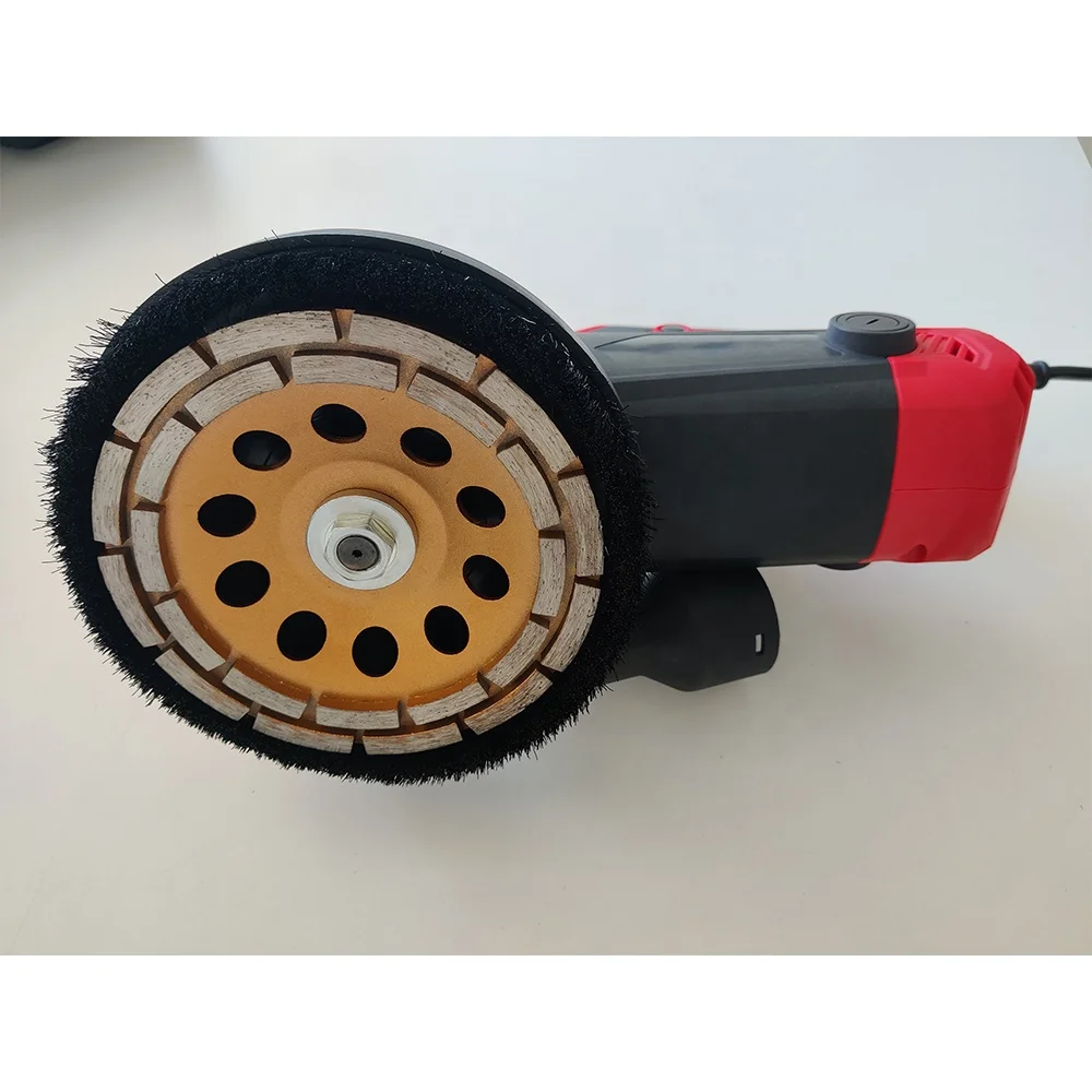 DP 1600W Портативный бетонной шлифовальной машины стены полировочные шлифовальные полировки пола Гипсокартон шлифовальный