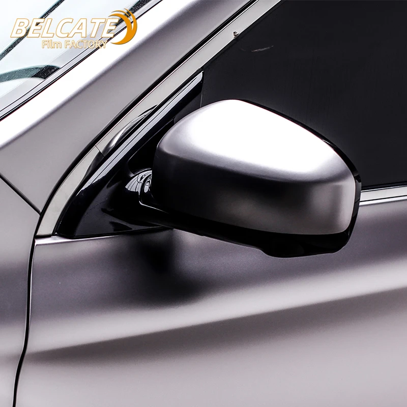 BELCATE 1.52* 18m Electro-optical series Electric combat ash  automotive paint Automotive vinyl film color