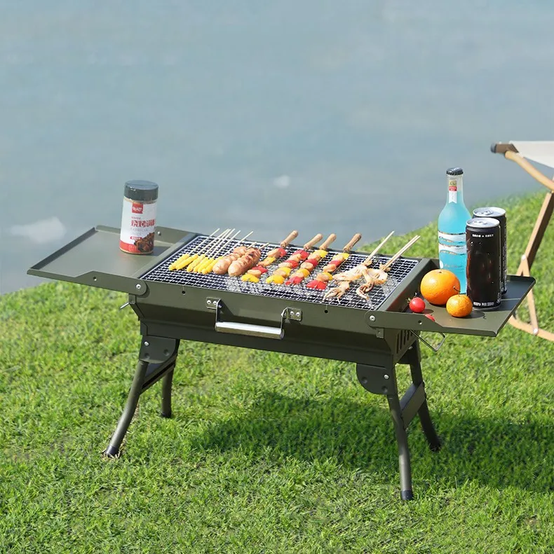 BGL023 Portable Folding BBQ Grill Easy to Carry Camping Hiking Picnic Kebabs Stove