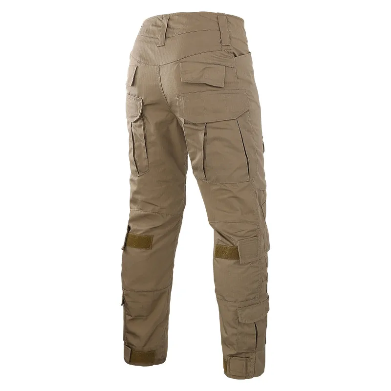 3-sand Camo Tactical Men Hunting Uniform Combat Paintball Frog Pants