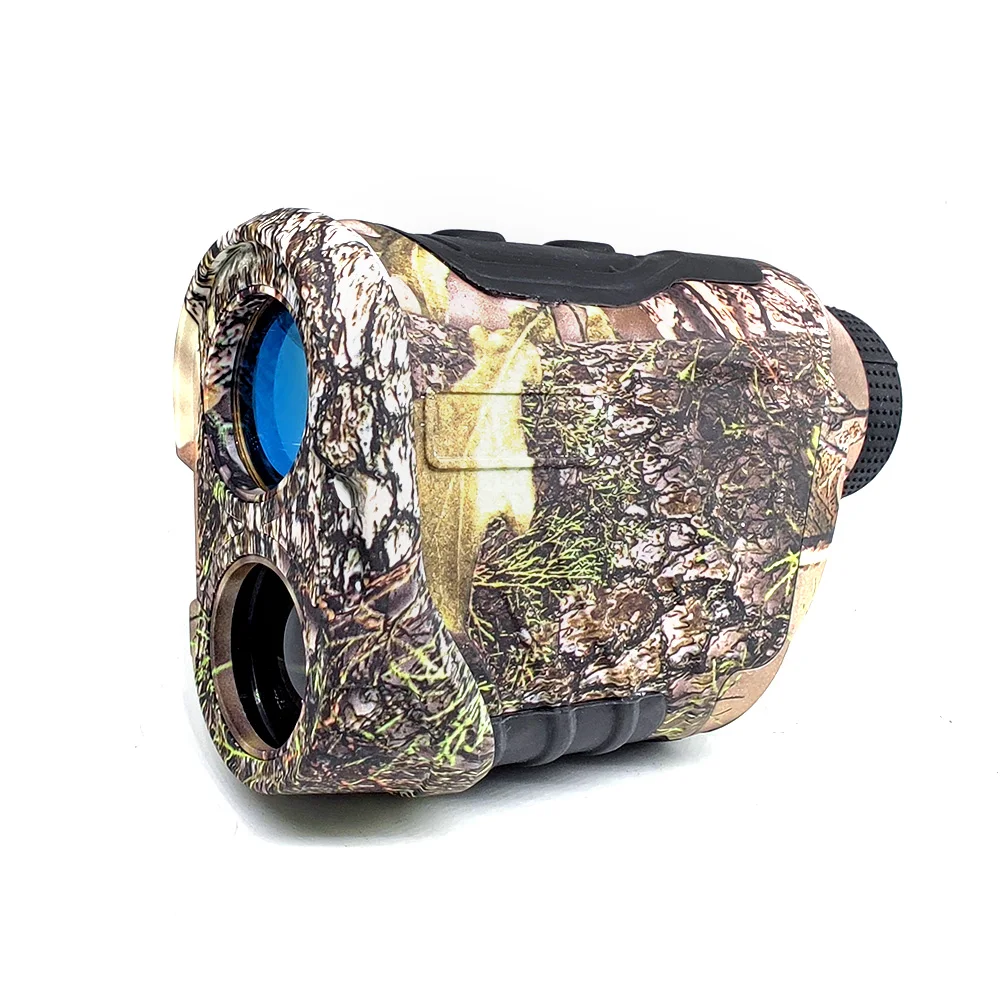 Camouflage Handheld Rechargeable Hunting Golf Laser Rangefinder With Magnet Adsorption 600-1500M for Golf and Hunting