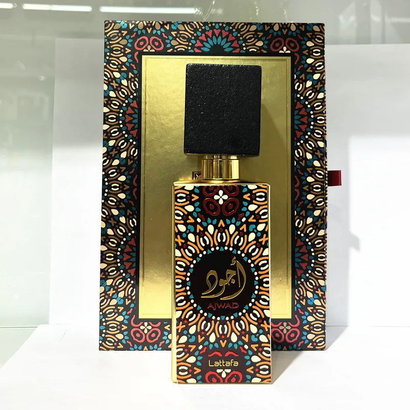 Lattafa Ajwad Eau De Parfum Spray for Unisex Dubai 60ml Plant Floral Fragrance Perfume