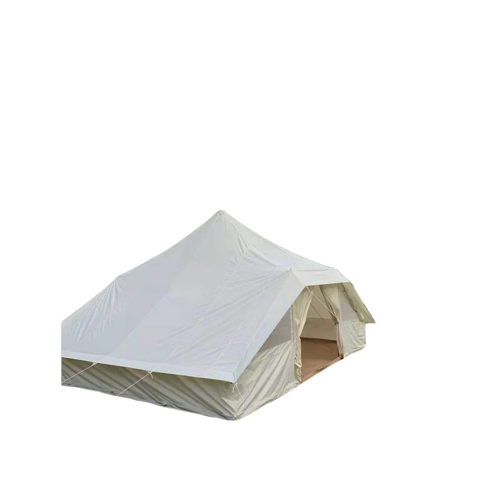 5M outdoor waterproof beige camping cotton canvas touareg bell tent
