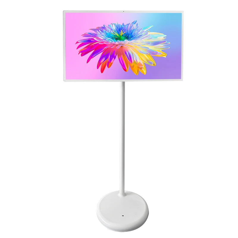 32 Inch Interactive Smart Television Portable LCD Touch Monitor Screen Digital Signage Stand By Me Portable TV