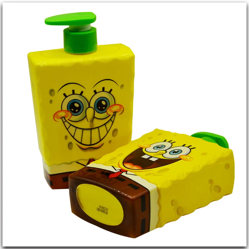 И изображением Губки Боба для малыша уход за tresseme Шампунь детский шампунь и мыть 2 в 1