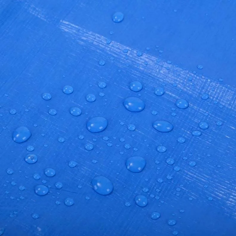 China Factory 6X6 Feet Orange PE Tarpaulin Sheet For FR Resistant