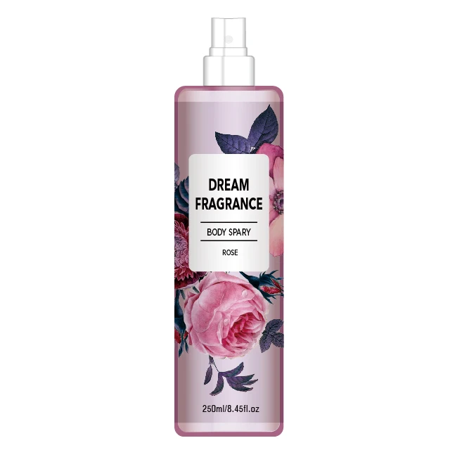 Wholesale Perfumes Shimmer Deodorant Floral body care mist body spray perfume women
