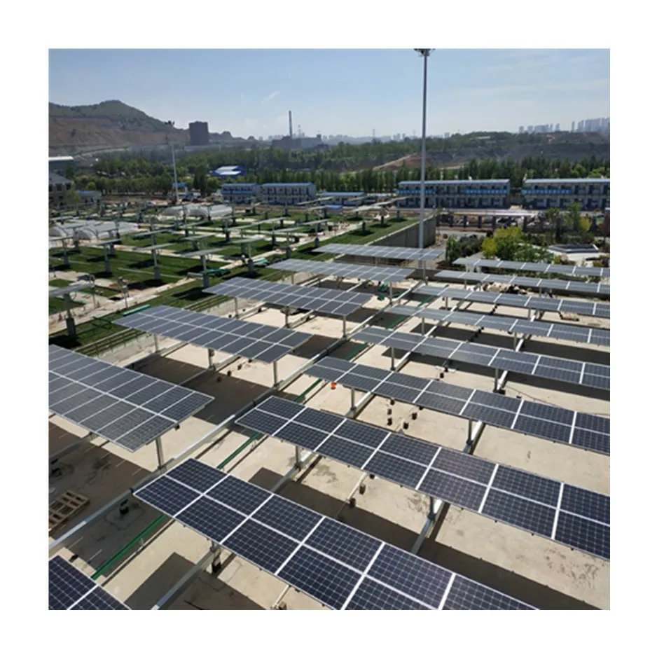 Плоская одноосевая солнечная система слежения