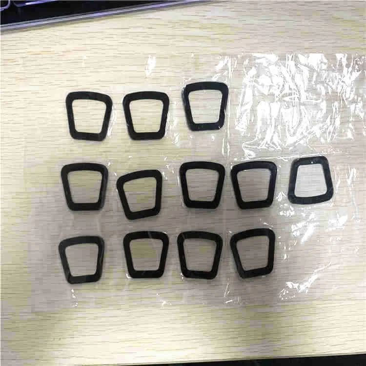 cheaper tempered gorilla/D263t/borosilicate float transparent glass silkscreen touch screen display custom size screen protector