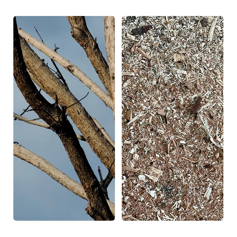 Banana Tree Branch Chipper Wood Pellet Mill Crusher Machine Chips Machines For Horses Bed