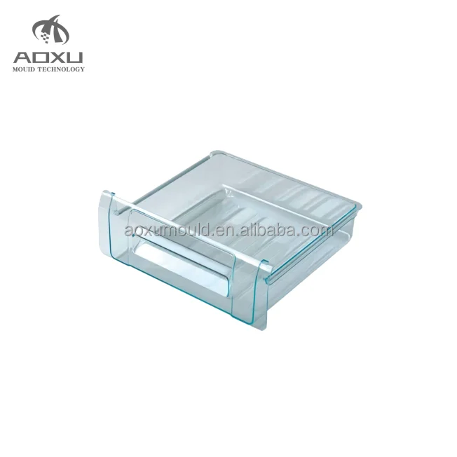 Kitchen Vegetable Food Drawer Stackable Refrigerator Storage Box Mould Transparent Plastic Fridge Mold