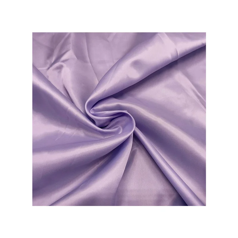 Factory Direct 100% Polyester Antistatic Shumei Silk Polyester Lining Fabric