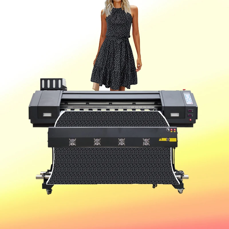 digital eco solvent wide format Best Mug Sublimation Printer A1 Size 0.7 M Thermal Sublimation Photo Printer
