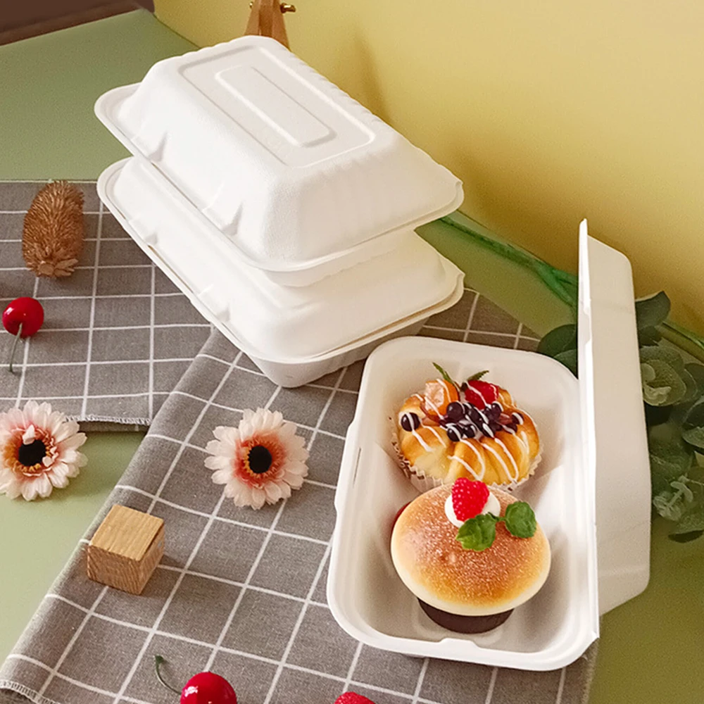High quality oil-proof disposable fast food packaging burger box food grade takeaway box korean hot dog box