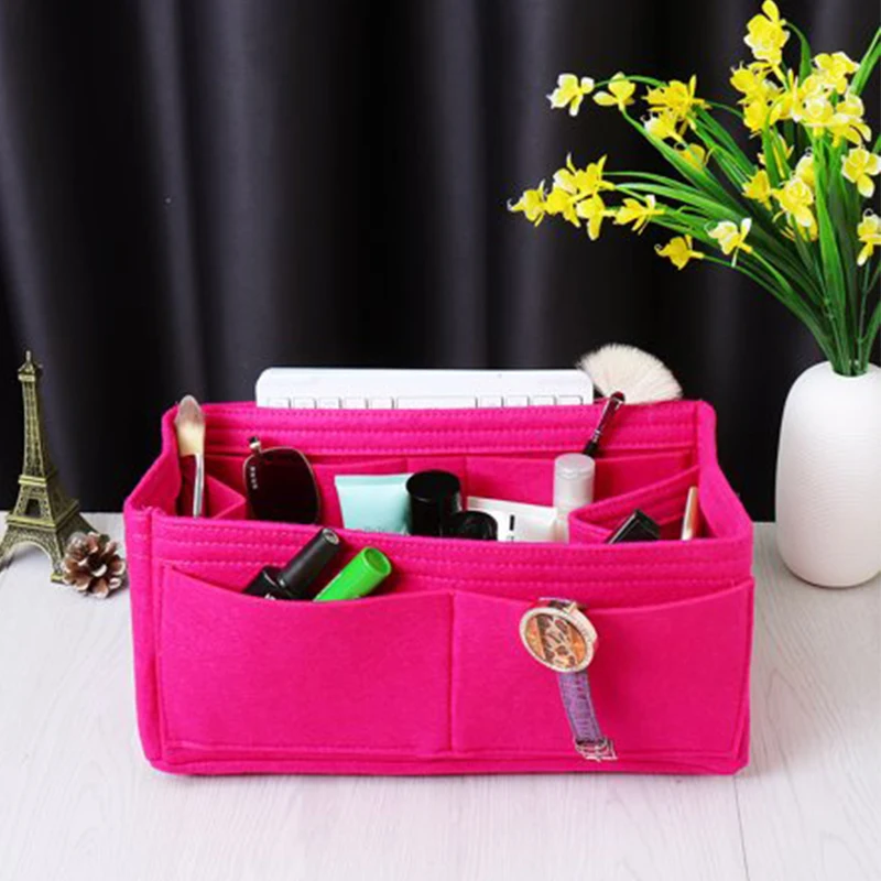 Brand new Felt Purse Insert In Bag Organizer
