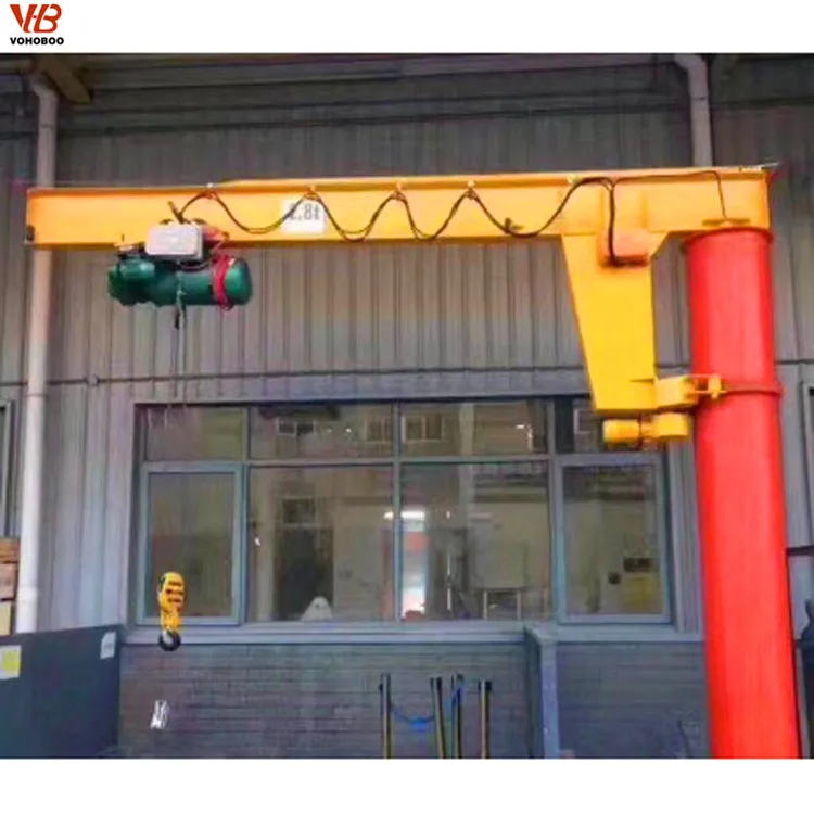 Warehouse 1ton 2ton 3ton 5ton 10ton Cantilever Swing Arm Jib Crane Workshop Crane Manufacturer