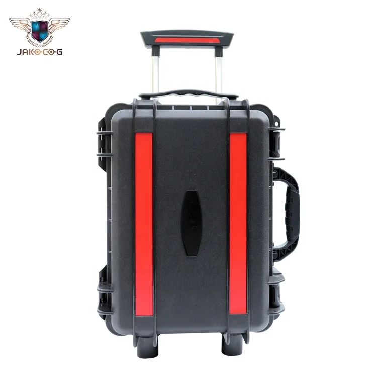 Rolling Tool Box L218 Camera Dji Drone Case Plastic Waterproof Portable Tool Box With Wheels