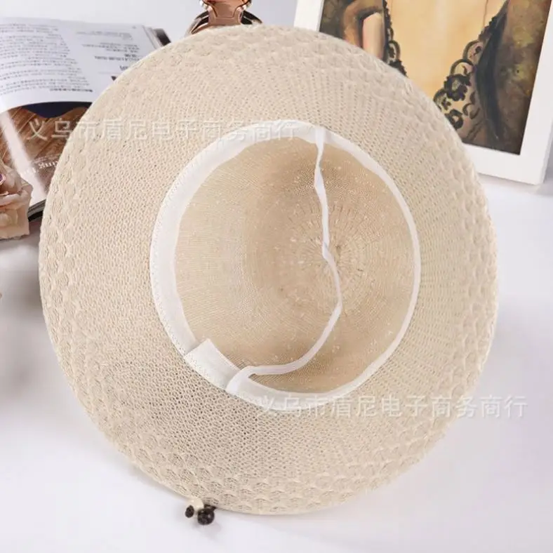 2023 Best Selling Lady Versatile Straw Hat Woman Designer Bucket Knitted Hat