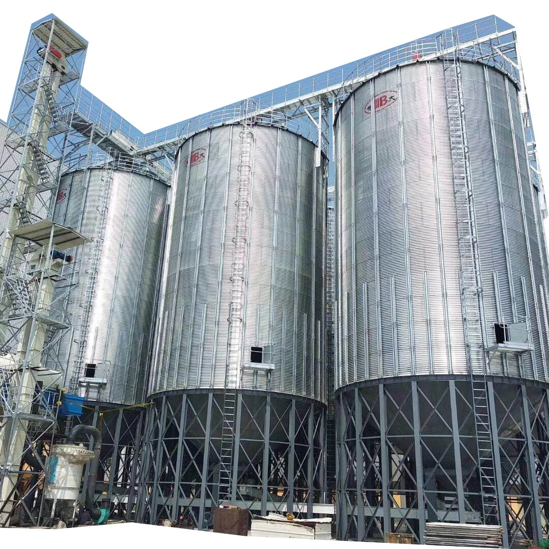 45 / 60 degree hopper bottom barley storage steel silo