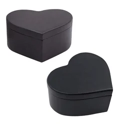 Customized size heart shape animal ashes box wood handicrafts blanks wood pet urn pet coffin