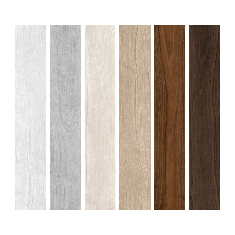 200x1200mm full porcelain soft matte wooden tile Wood color oak imitation wooden floor tile living room bedroom tile