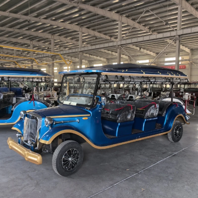 Classic Vintage Electric Sightseeing Bus Car Retro Cars Body Shell For Adults Mini Wedding Sale Price