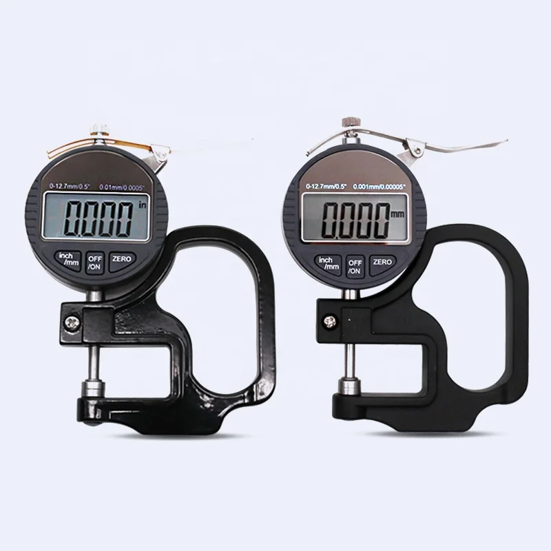 Car Paint Coating Fabric Thickness Tester Gauge Sun Film Thickness Testing Digital Micrometer Thickness Gauge