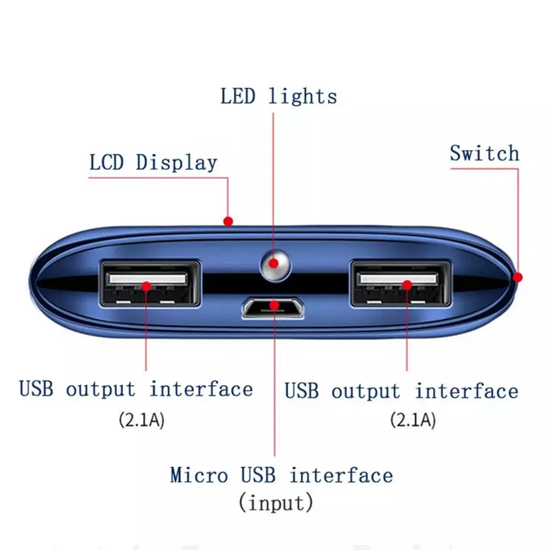 Customize Logo Slim Charger 10000mAh Super Capacitor Battery Power Bank For Mobile Phone Qi Wireless Power Bank
