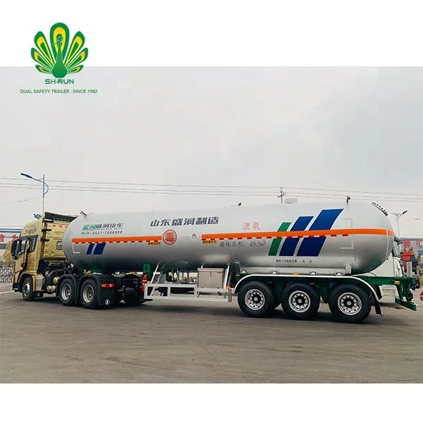  Lpg полуприцеп бак Китай 54 76 CBM 3-х осевой lpg цистерна для сжиженного нефтяного газа пропан охлаждающий газ