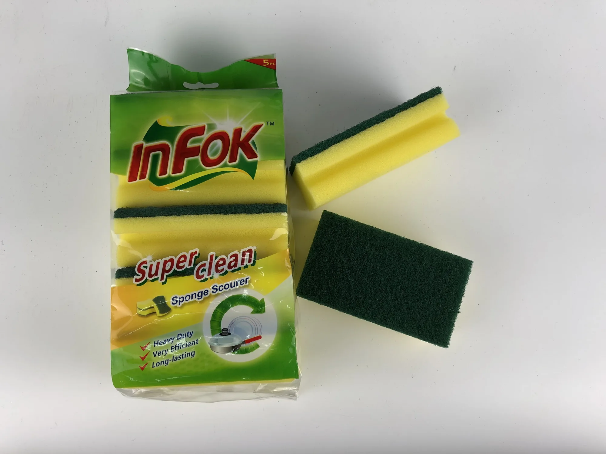 Factory Wholesale Washing Brush Sponge Dishes Wholesale Scourer Kitchen Polishing Bamboo Scouring Pads