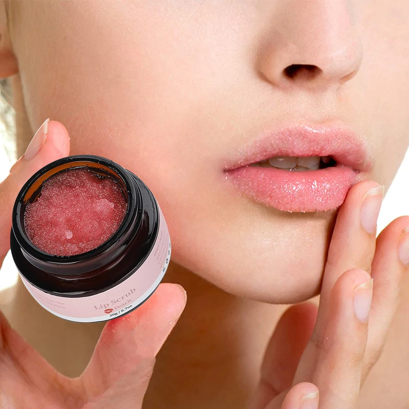 
Lip Scrub Private Label Wholesale Natural Organic Sugar Dark Lip Care Exfoliator Lightening Lip Scrub 