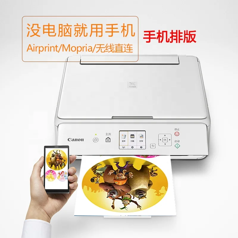 Skytop TS5080 printer sugar frosting wafer rice edible paper cake decorating tools edible printer for canon printer