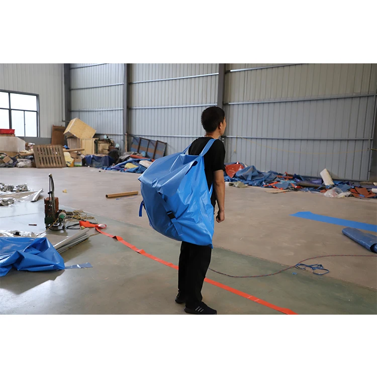 Hot selling customized PVC /TPU collapsible water sac liquid bag storage bladder tank with braces