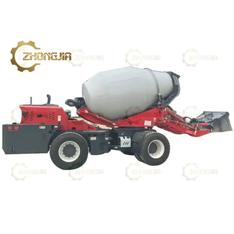 Factory Supply Fully Automatic Selfloading Concrete Mixer Truck