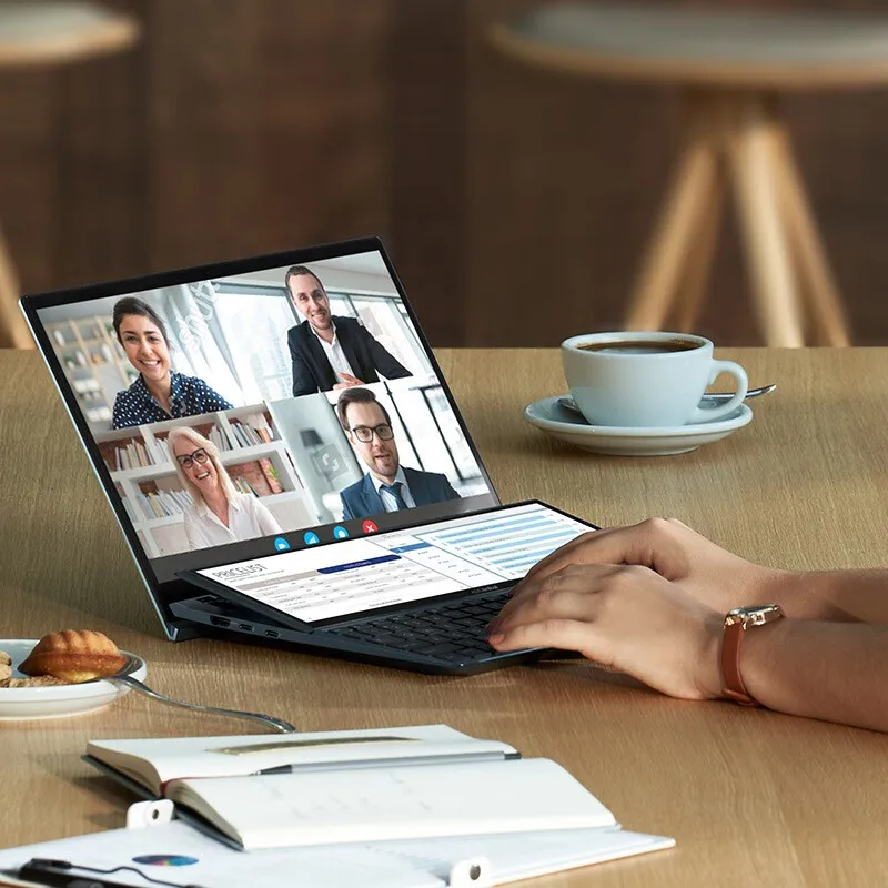 Оригинальный работающие ZENBOOK CN официальный двойной экран 14-дюймовый ноутбук экран Dual сенсорный i7-1195G7 16G 512G Evo Сертификация