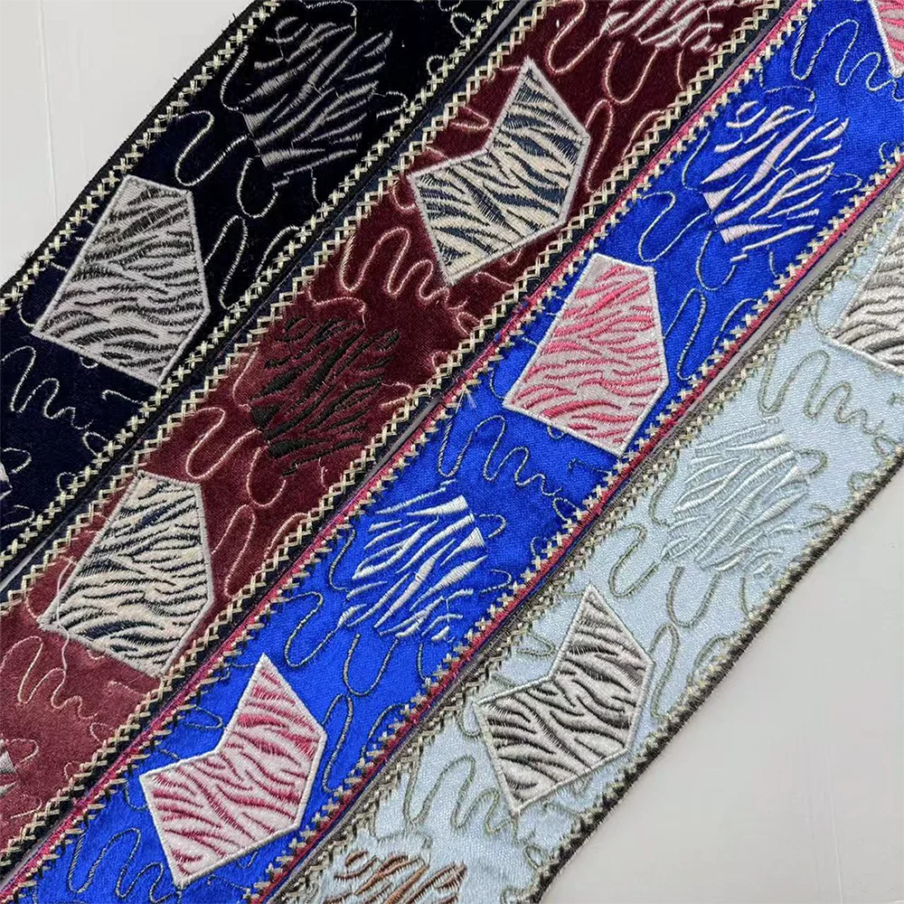 Manufacturer Direct sales of ethnic embroidery clothing lace shoe materials bags Hanfu accessories and accessories wholesale