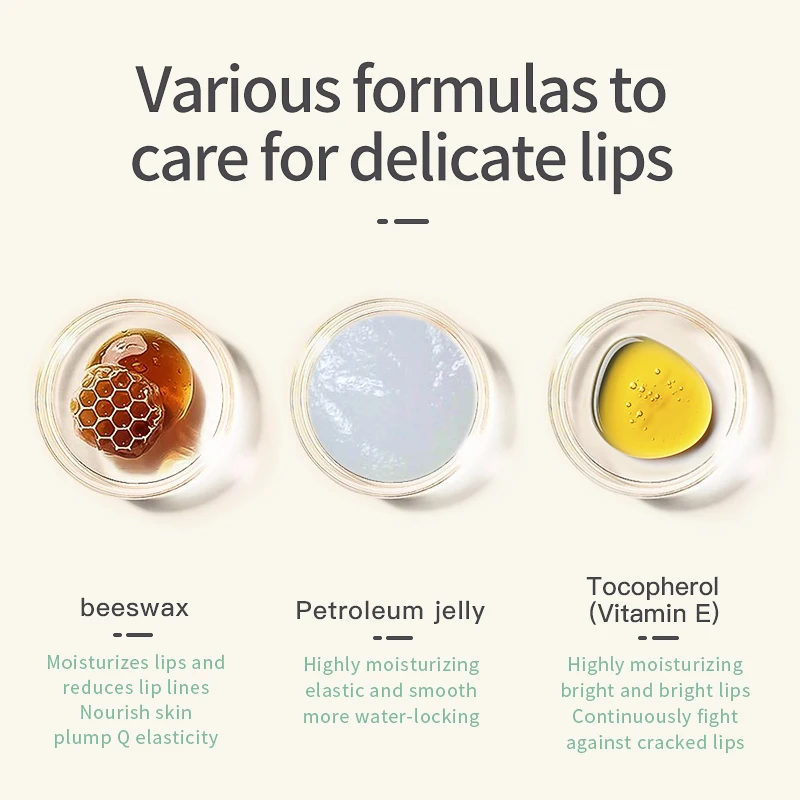 
Lip Balm OEM Custom Private Label Lip Balm Cheap Moisturizing Repairing Lip Balm 