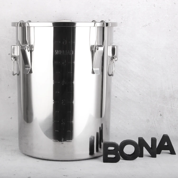 Beer Brewing Equipment Grains Fermenter Production Draft Beer Making Machine stainless fermenting bucket with lid and handle