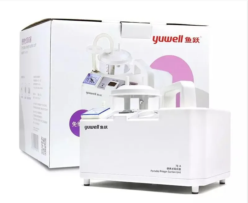  Портативный Аппарат Для Всасывания мокроты Yuwell/легкий аспиратор для мокроты/имитация