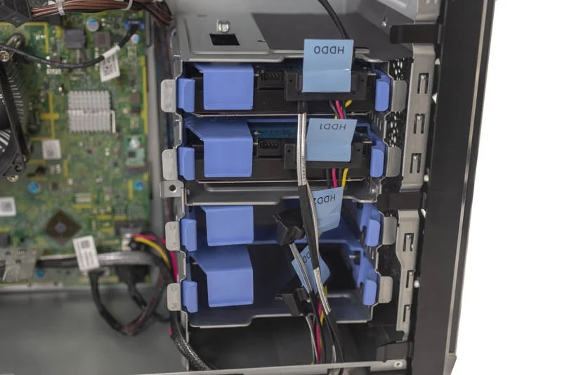  Отремонтированный Dell оригинальный Intel Xeon E-2224 процессор башенный мини-сервер Poweredge