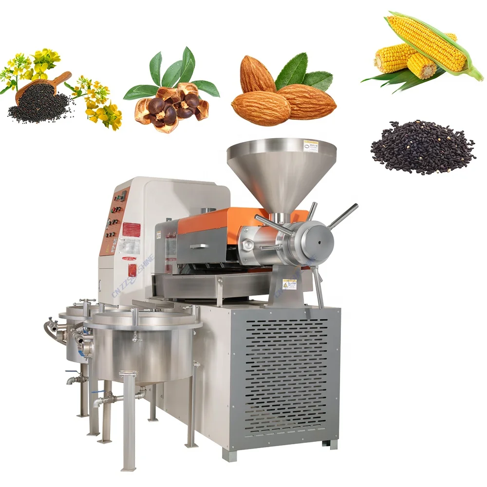 Best Quality Vegetable Kitchen Seed Sunflower Oil Press/Super Easy Operation Peanut Coconut Soybean Oil Extractor