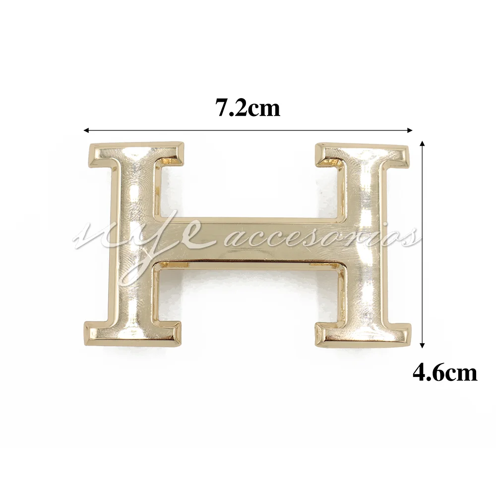 Customized metal slide matte gold adjustable belt buckle